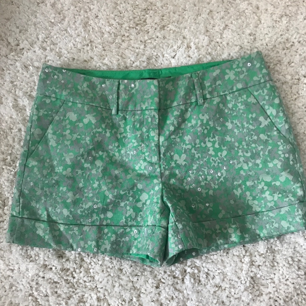 NY&Co 7th Avenue Speckled Patterned Shorts